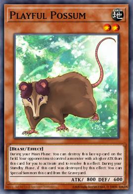 Playful Possum BPW2-EN033