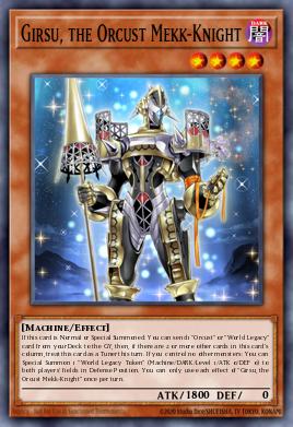 Girsu, the Orcust Mekk-Knight ETCO-EN024