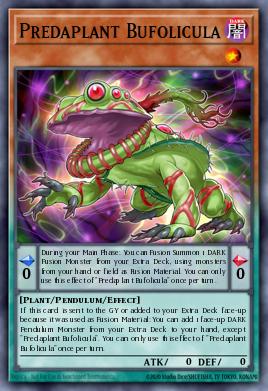 Predaplant Bufolicula DIFO-EN018