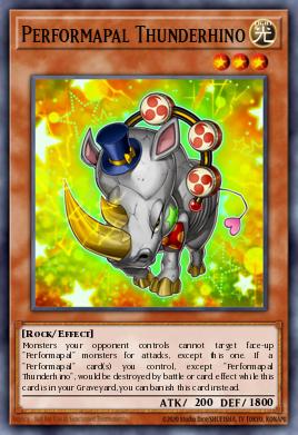 Performapal Thunderhino SP17-EN016