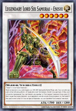 Legendary Lord Six Samurai - Enishi ROTA-EN040