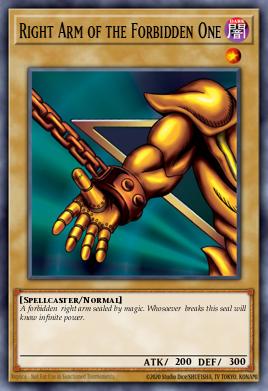 Right Arm of the Forbidden One DL11-EN004