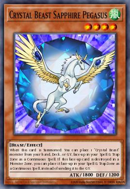 Crystal Beast Sapphire Pegasus FOTB-EN007