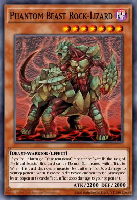 Phantom Beast Rock-Lizard GLD2-EN014