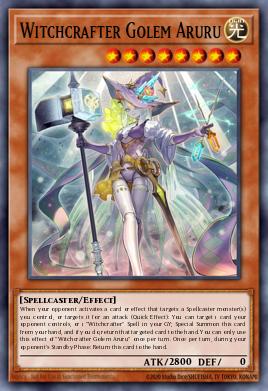 Witchcrafter Golem Aruru RIRA-EN028
