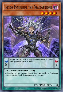 Lector Pendulum, the Dracoverlord SHVI-EN023