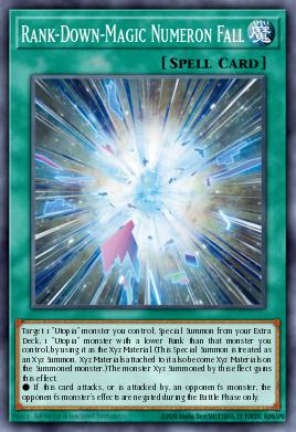Rank-Down-Magic Numeron Fall LVAL-EN060