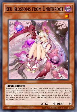 Red Blossoms from Underroot DUDE-EN006