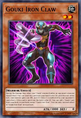 Gouki Iron Claw ETCO-EN004