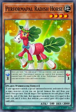 Performapal Radish Horse TDIL-EN007