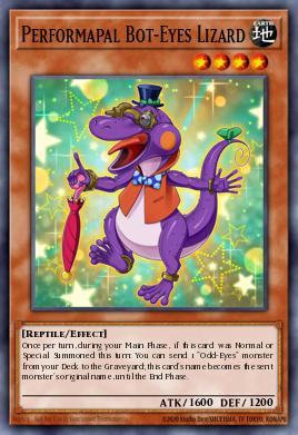 Performapal Bot-Eyes Lizard TDIL-EN001