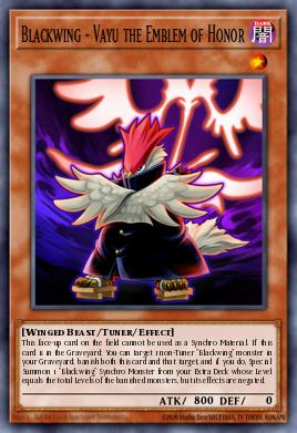 Blackwing - Vayu the Emblem of Honor L5DD-ENC03