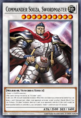 Commander Souza, Swordmaster L26D-ENX42