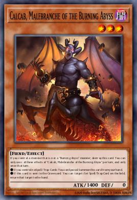 Calcab, Malebranche of the Burning Abyss PGL3-EN048