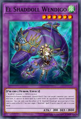 El Shaddoll Wendigo SECE-ENS10