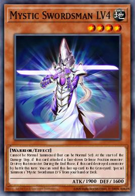Mystic Swordsman LV4 DR3-EN012