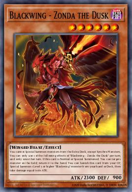 Blackwing - Zonda the Dusk DABL-EN005