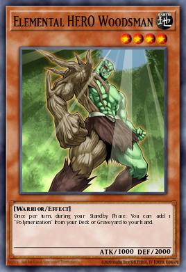 Elemental HERO Woodsman SDHS-EN003