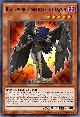 Blackwing - Sirocco the Dawn CRMS-EN010