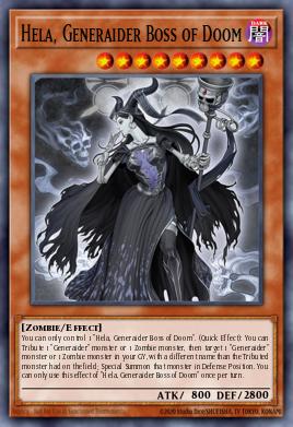 Hela, Generaider Boss of Doom MYFI-EN032