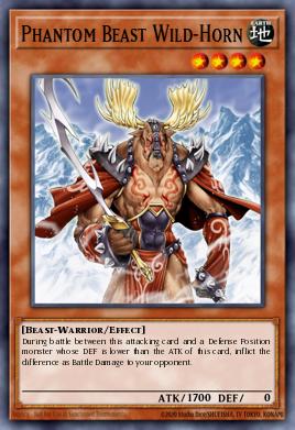 Phantom Beast Wild-Horn GLD2-EN012