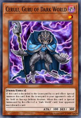 Ceruli, Guru of Dark World SDGU-EN003