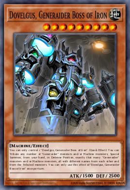 Dovelgus, Generaider Boss of Iron MYFI-EN029