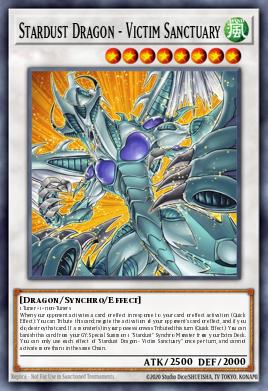 Stardust Dragon - Victim Sanctuary MAMO-EN007
