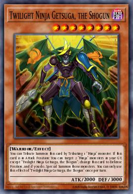 Twilight Ninja Getsuga, the Shogun OP08-EN017
