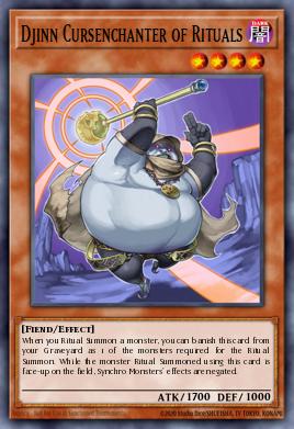 Djinn Cursenchanter of Rituals THSF-EN038