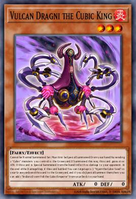 Vulcan Dragni the Cubic King MVP1-ENS37