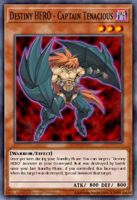 Destiny HERO - Captain Tenacious DP05-EN002