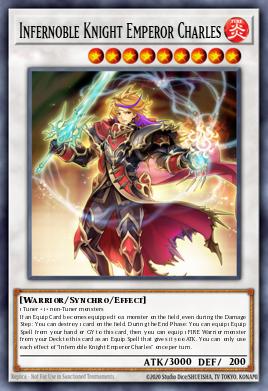 Infernoble Knight Emperor Charles OP22-EN019
