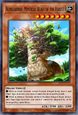 Alpacaribou, Mystical Beast of the Forest LVAL-EN095