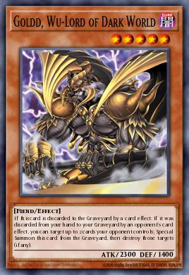 Goldd, Wu-Lord of Dark World GLD1-EN024