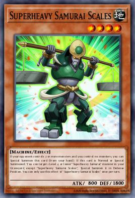 Superheavy Samurai Scales NECH-EN009