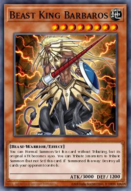 Beast King Barbaros EGS1-EN008