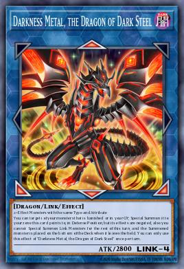 Darkness Metal, the Dragon of Dark Steel BLAR-EN047