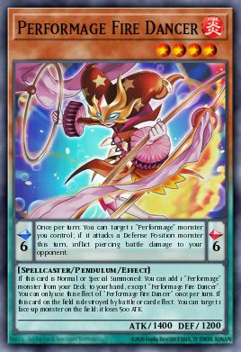 Performage Fire Dancer MZTM-EN049