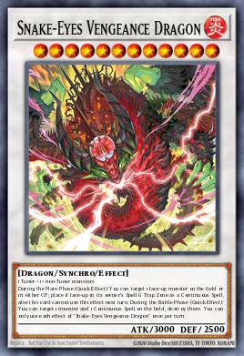 Snake-Eyes Vengeance Dragon ALIN-EN040