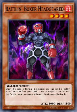 Battlin' Boxer Headgeared LD10-EN039