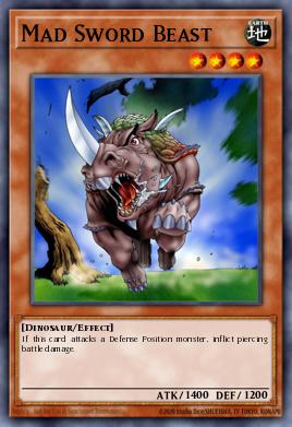 Mad Sword Beast SD09-EN004