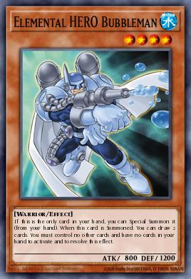 Elemental HERO Bubbleman SDHS-EN012