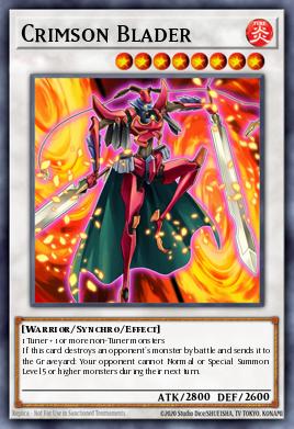 Crimson Blader CBLZ-EN093