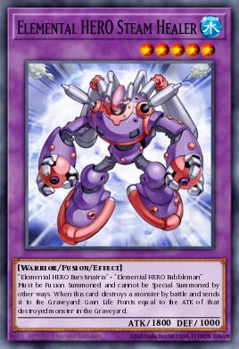 Elemental HERO Steam Healer SGX1-ENA24