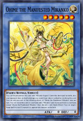 Ohime the Manifested Mikanko MZMU-EN073