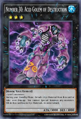Number 30: Acid Golem of Destruction YS13-ENV09