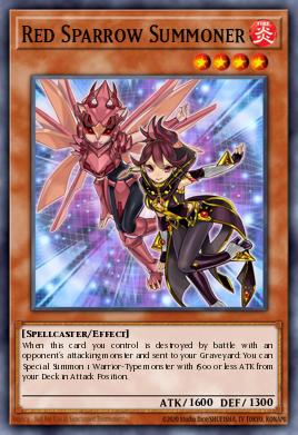 Red Sparrow Summoner YS14-EN018