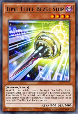 Time Thief Bezel Ship MP20-EN038