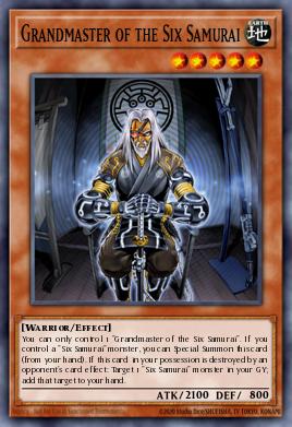 Grandmaster of the Six Samurai GLD1-EN026